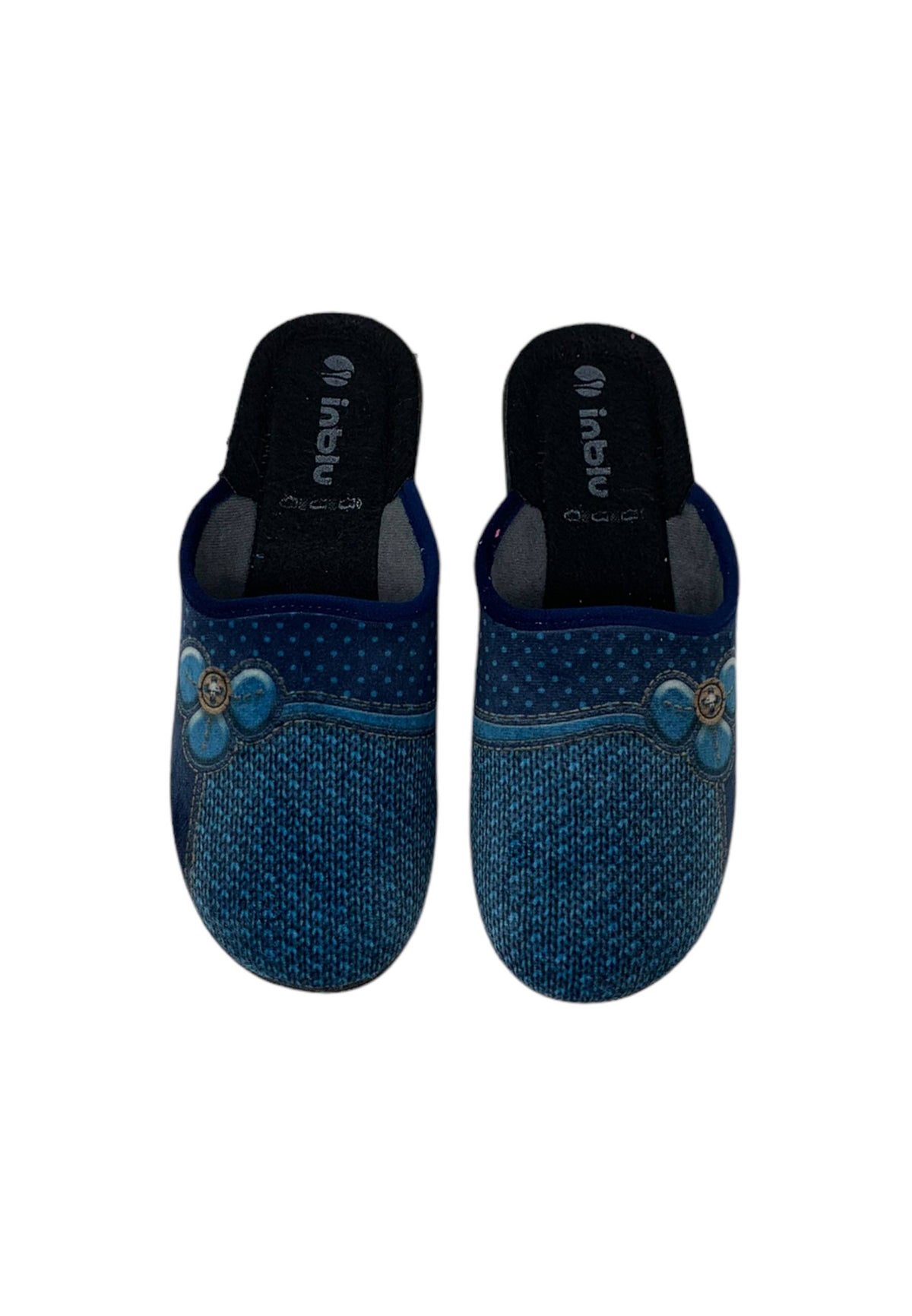 Pantofola INBLU BJ000141 BLU donna