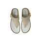Ciabatta infradito GRUNLAND DIRA CI2578-C9 BEIGE ragazza/donna