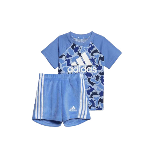Completo T-shirt e Short Adidas HR5875 bambina