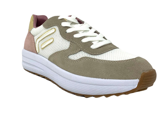 Sneakers da passeggio Fornarina Wanda Taupe DONNA