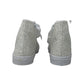 Sneaker DXO Vigevano C88 glitter bianco  bambina