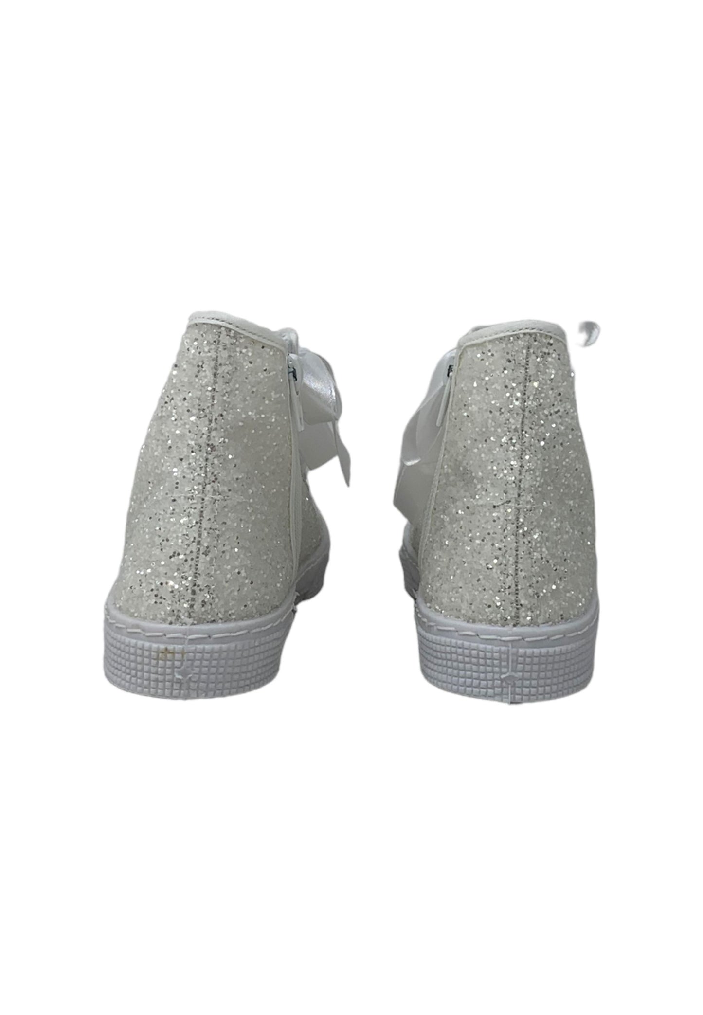 Sneaker DXO Vigevano C88 glitter bianco  bambina