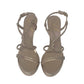 Sandalo col tacco JOEL A7569 LIZ LAME RAME donna