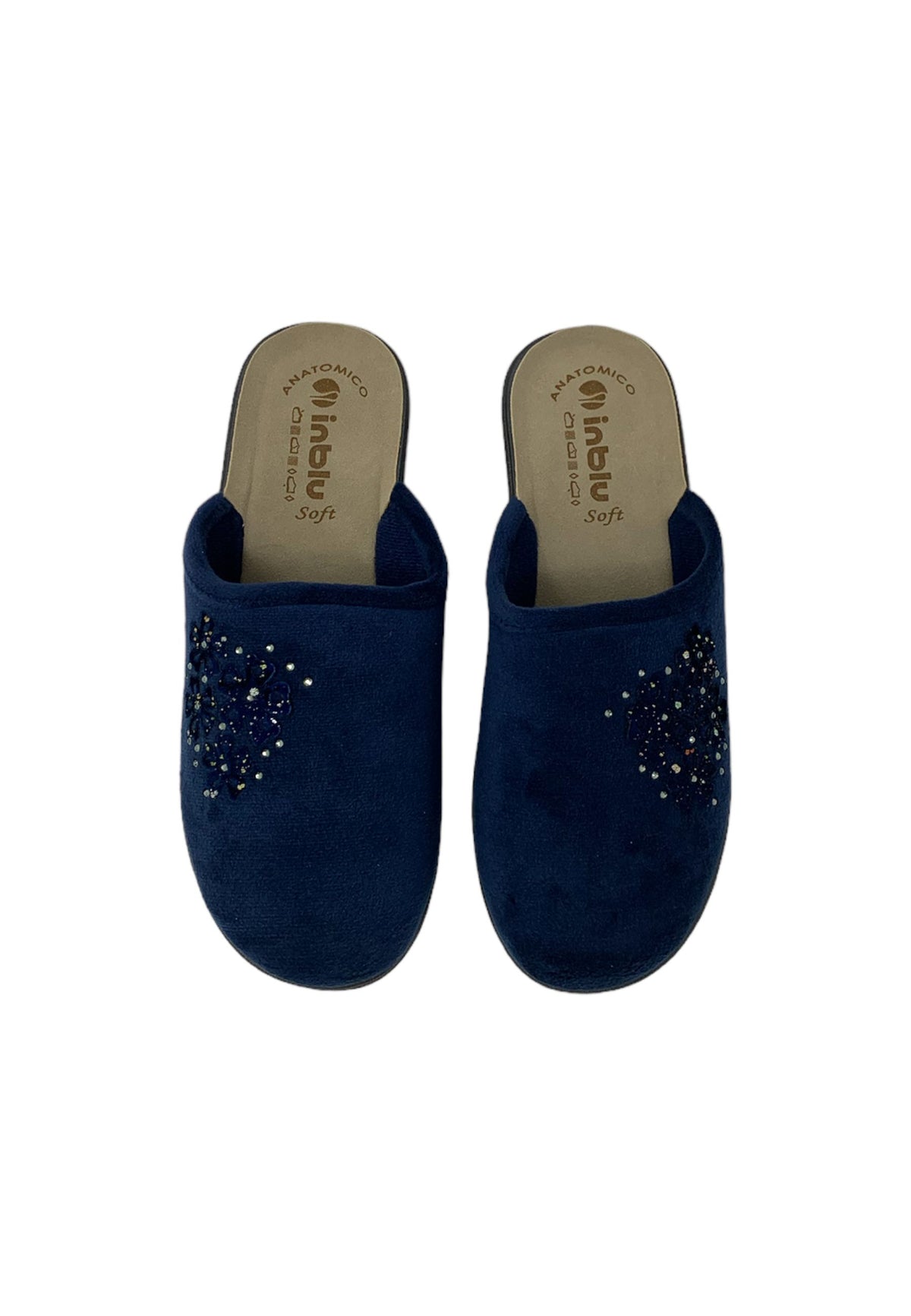 Pantofola INBLU GI000016 BLU donna