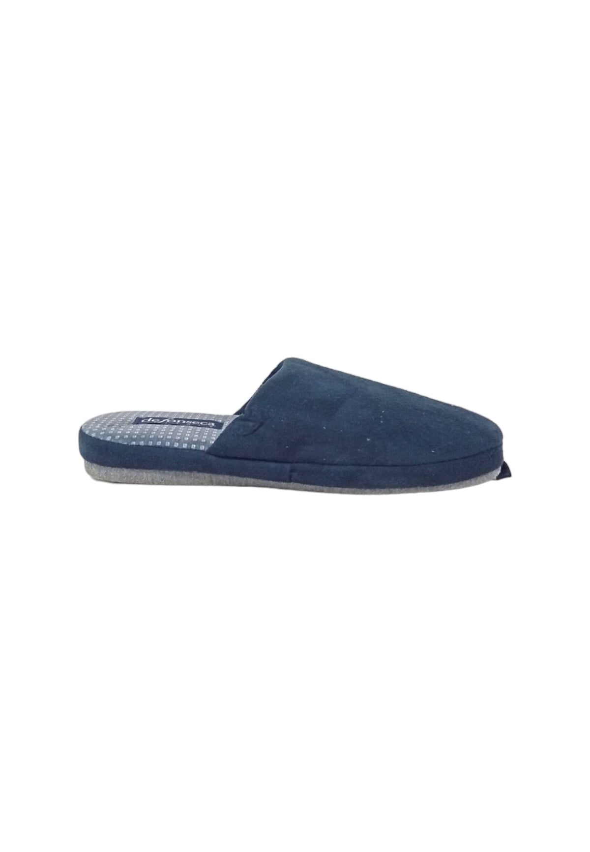 Pantofola  DE FONSECA DE.ROMA M810 BLU FONDO FANTASIA uomo