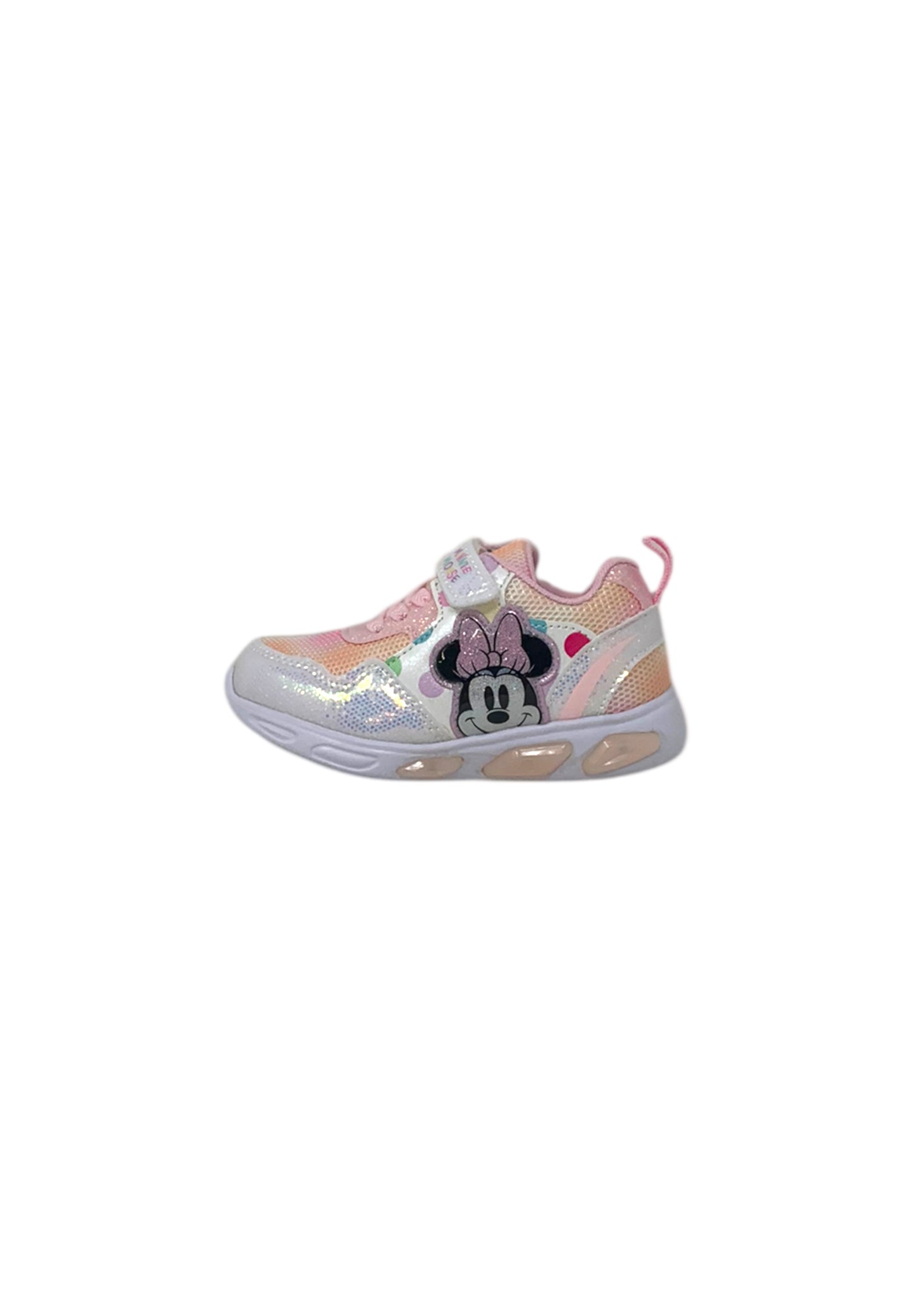 Sneaker luminose Silver Minnie D3010774T WHITE Bambina