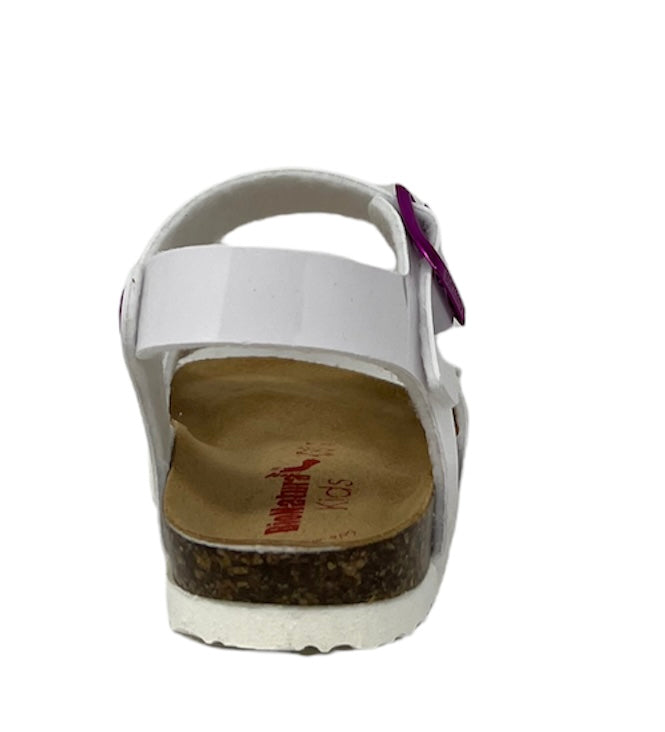 Sandali da passeggio BioNatura 22B1005 VBIA BIANCO bambina