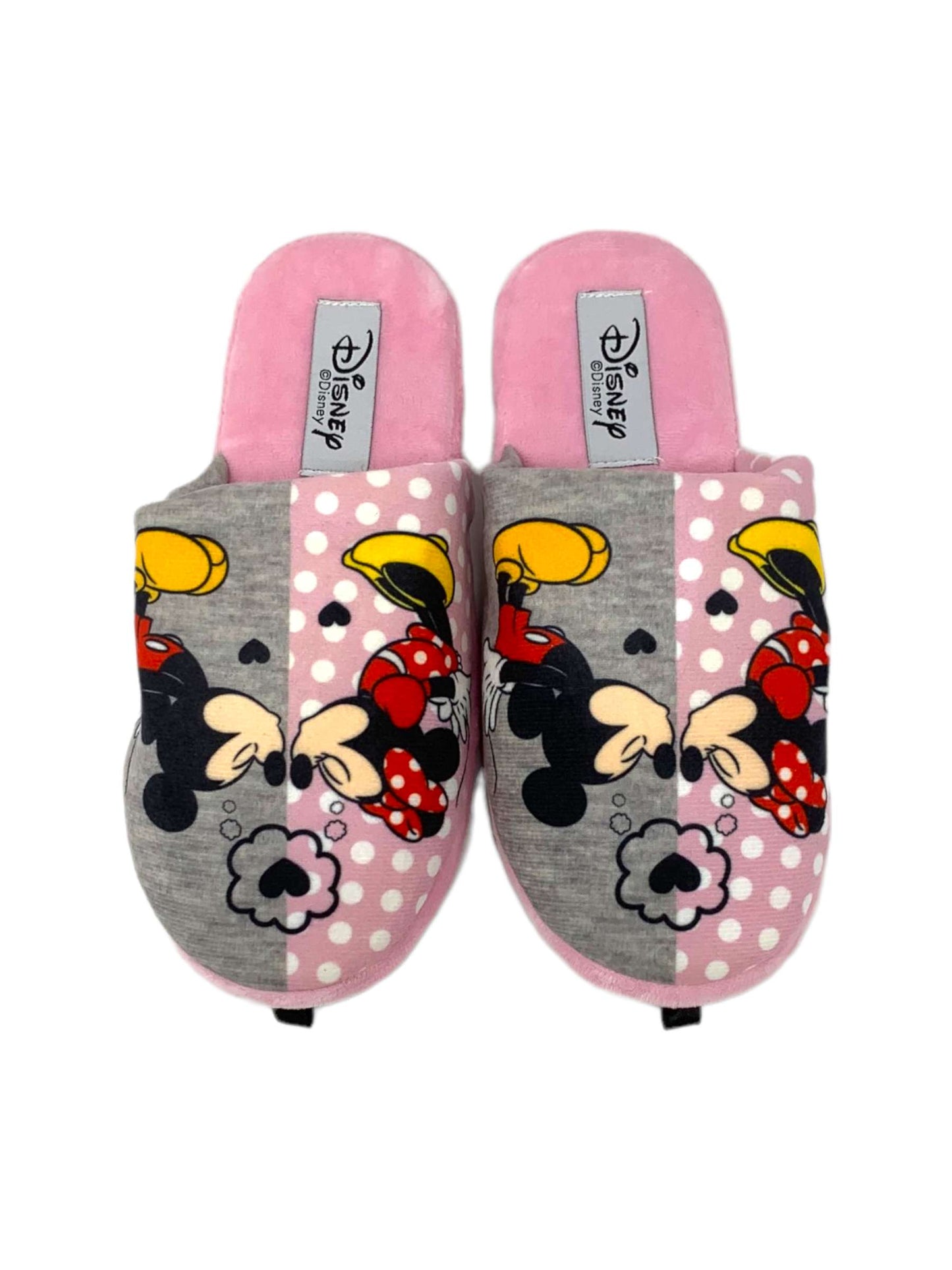 Pantofola da camera DE FONSECA DE.ROMA W882 GRIGIO/ROSA DONNA