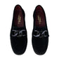 Mocassino comfort 9191 VELOUR NERO donna