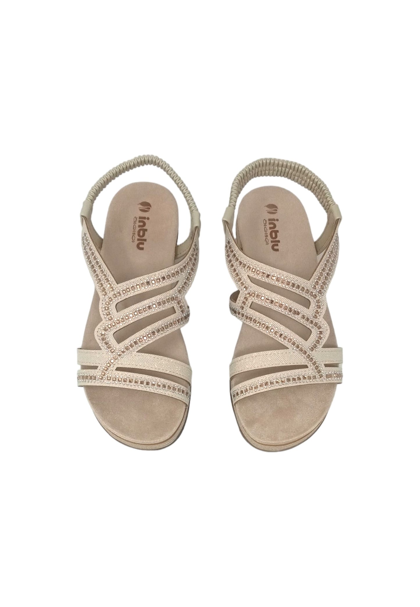Sandali INBLU SA000047 PLATINO donna