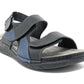 Sandalo DE FONSECA ARONA E M800BX NERO  uomo