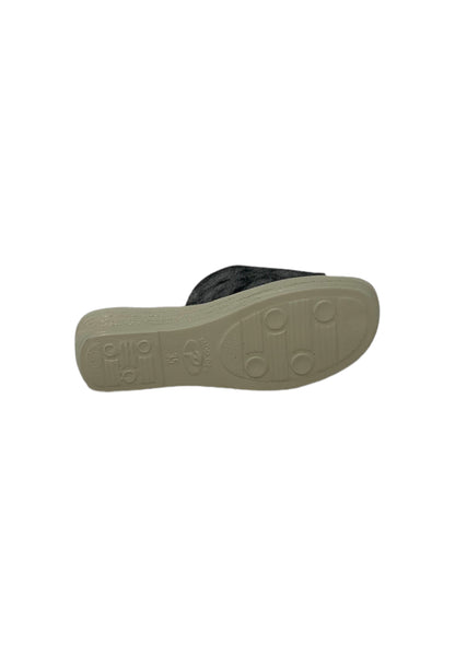 CIABATTA PATRIZIA AZZI 171 NERO/PELTRO donna