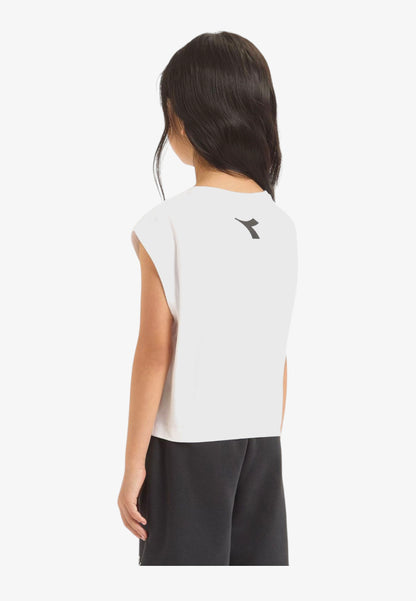 Diadora JU T-shirt ss PEANUTS 502.181673 01 20002 Bambina