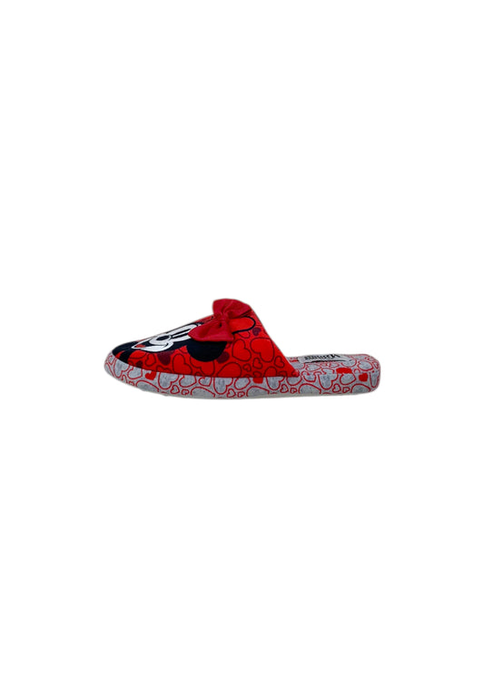 Pantofola Silver Minnie D3010827T ROSSO Bambina