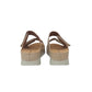 Ciabatte con zeppa Riposella Frida WC01BX Beige Donna