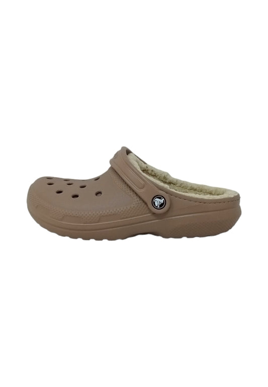 Classico  CROCS con pelliccia 203591-2YB CHAMPIGNON UNISEX
