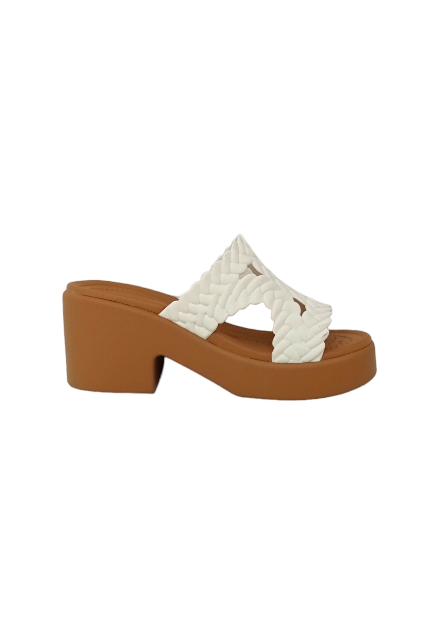 Sandalo CROCS BROOKLYN WOVEN SLIDE HEEL 209979 donna più colori
