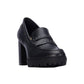 Mocassino con tacco XTI 146091 NERO donna