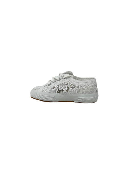 Sneaker SUPERGA 2750 MACRAME S81219W 900 white ragazza/donna