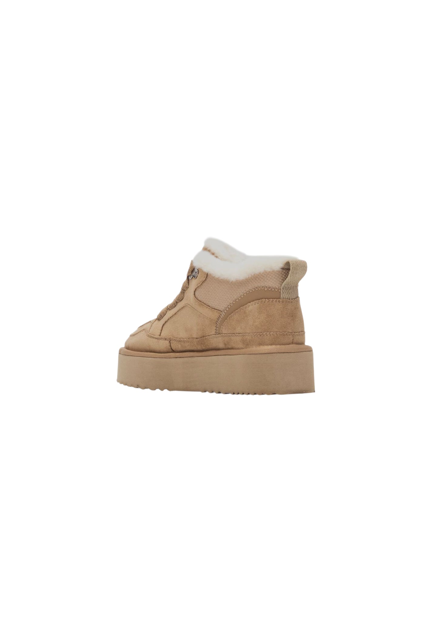 Sneaker con pelliccia XTI 144338 BEIGE donna
