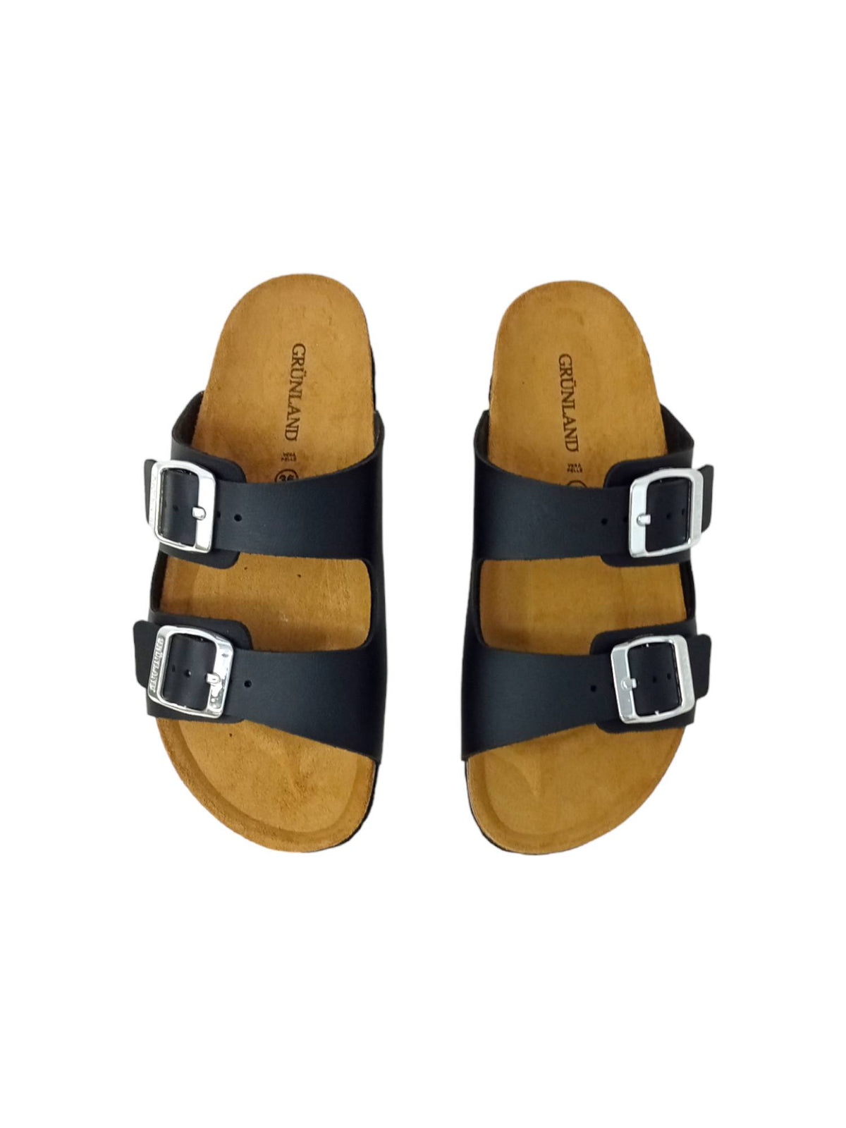 Ciabatta GRUNLAND SARA CB4018-40 NERO donna