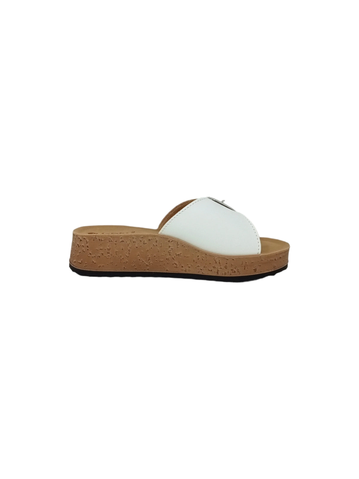 Ciabatta INBLU PK000036 BIANCO donna
