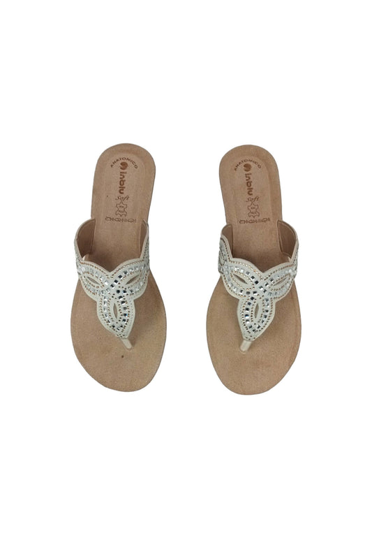 Sandalo infradito  INBLU GM000048 GHIACCIO DONNA