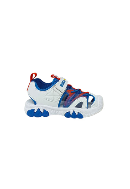 SANDALI CON LUCI BULL BOYS SPINOSAURO DNCL5054 BIANCO Bambino