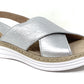 Sandalo Linea Comoda STILE DI VITA 8317MELOARGENTO Donna