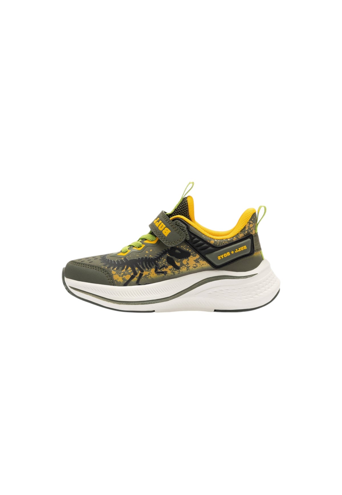 Sneakers con audio Bull Boys Uragano Rex DNAR5272 VERDE GIUNGLA Bambino