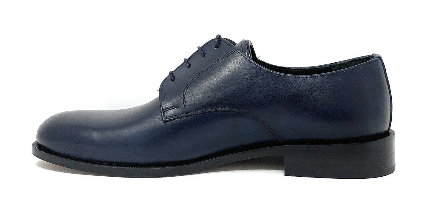 Scarpa modello francesina ANTICA CALZOLERIA CAMPANA 9004 VEGETALE BLU uomo