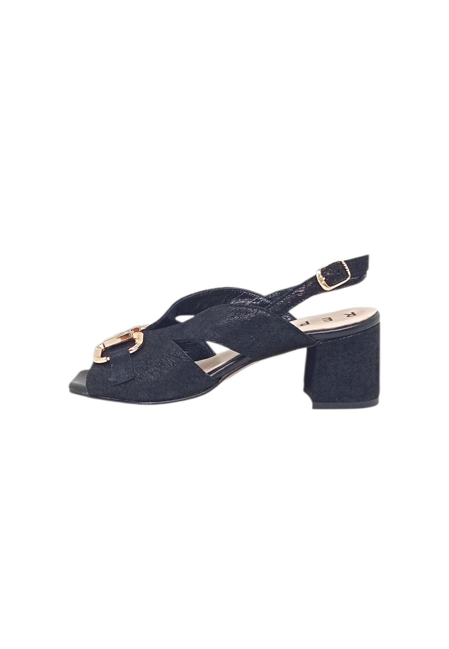 Sandali con tacco REPO 38634 NERO donna
