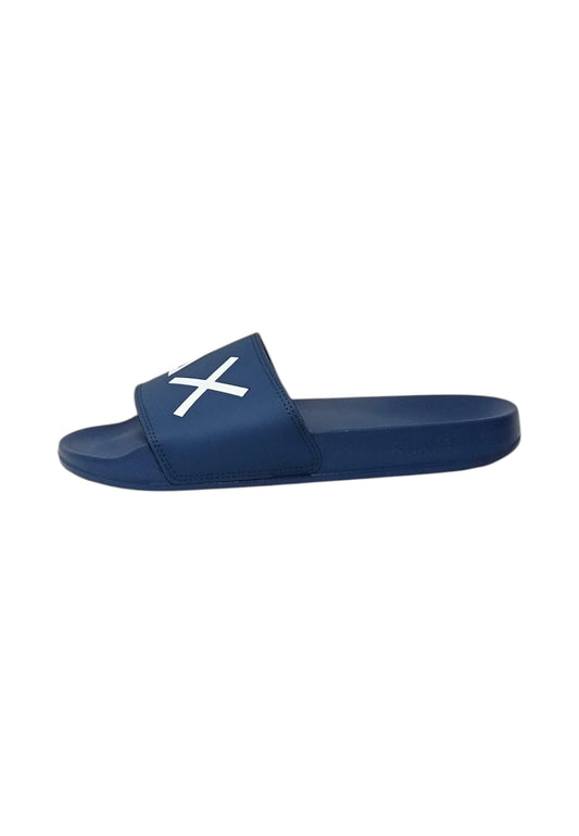 Ciabatte da spiaggia SUN68 X35102 07 BLU Uomo
