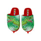 Pantofola silver dinosauro S8020026T rosso Bambino