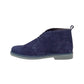 Italia Leone Polacchina Stringata 1312 camoscio Blu Uomo