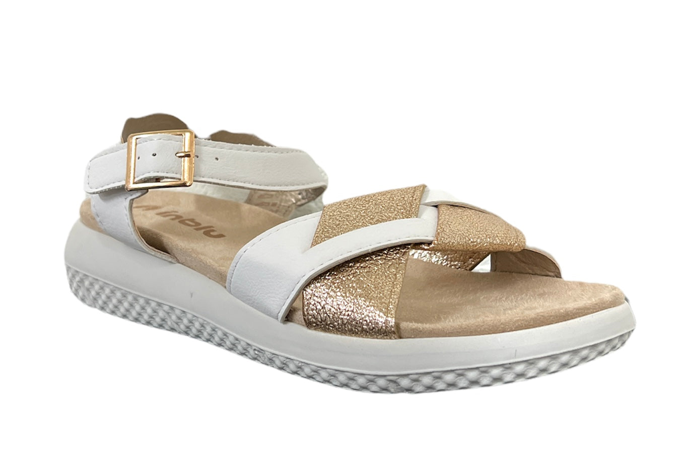 Sandalo  INBLU TT000013 BIANCO donna