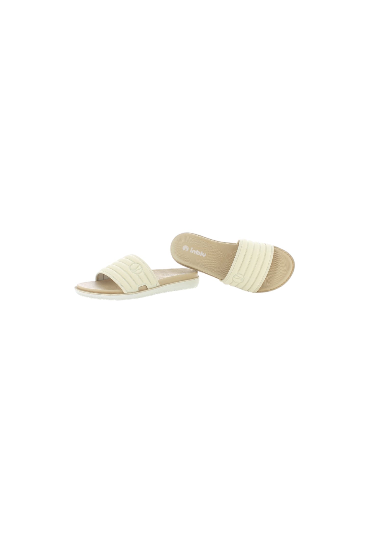 Ciabatta INBLU Dual Density SF000006 GHIACCIO donna