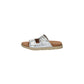 Ciabatta INBLU NR000003 ARGENTO donna