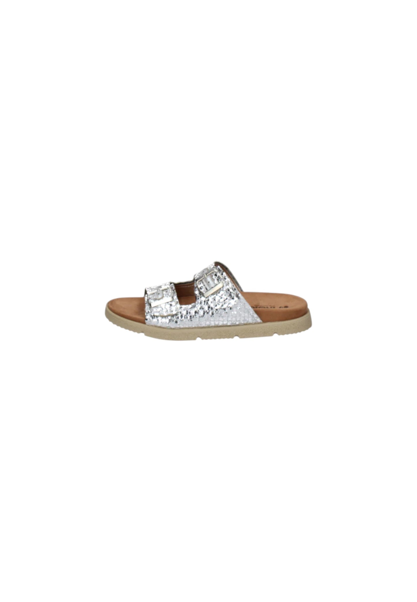 Ciabatta INBLU NR000003 ARGENTO donna