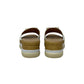 Sandali con zeppa REPO 13130-E5 BIANCO donna