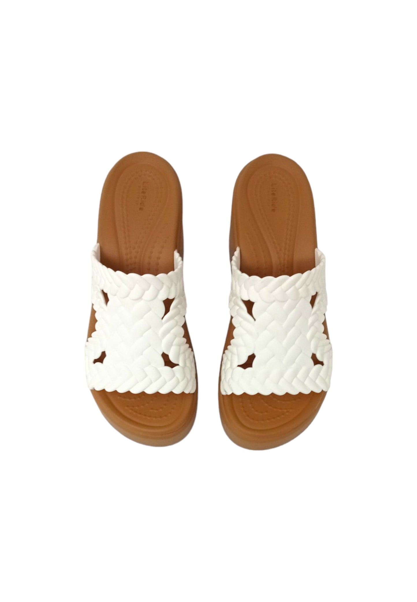 Sandalo CROCS BROOKLYN WOVEN SLIDE HEEL 209979 donna più colori