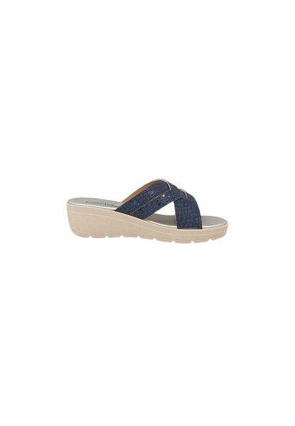 Ciabatta PATRIZIA AZZI 450 BLU donna