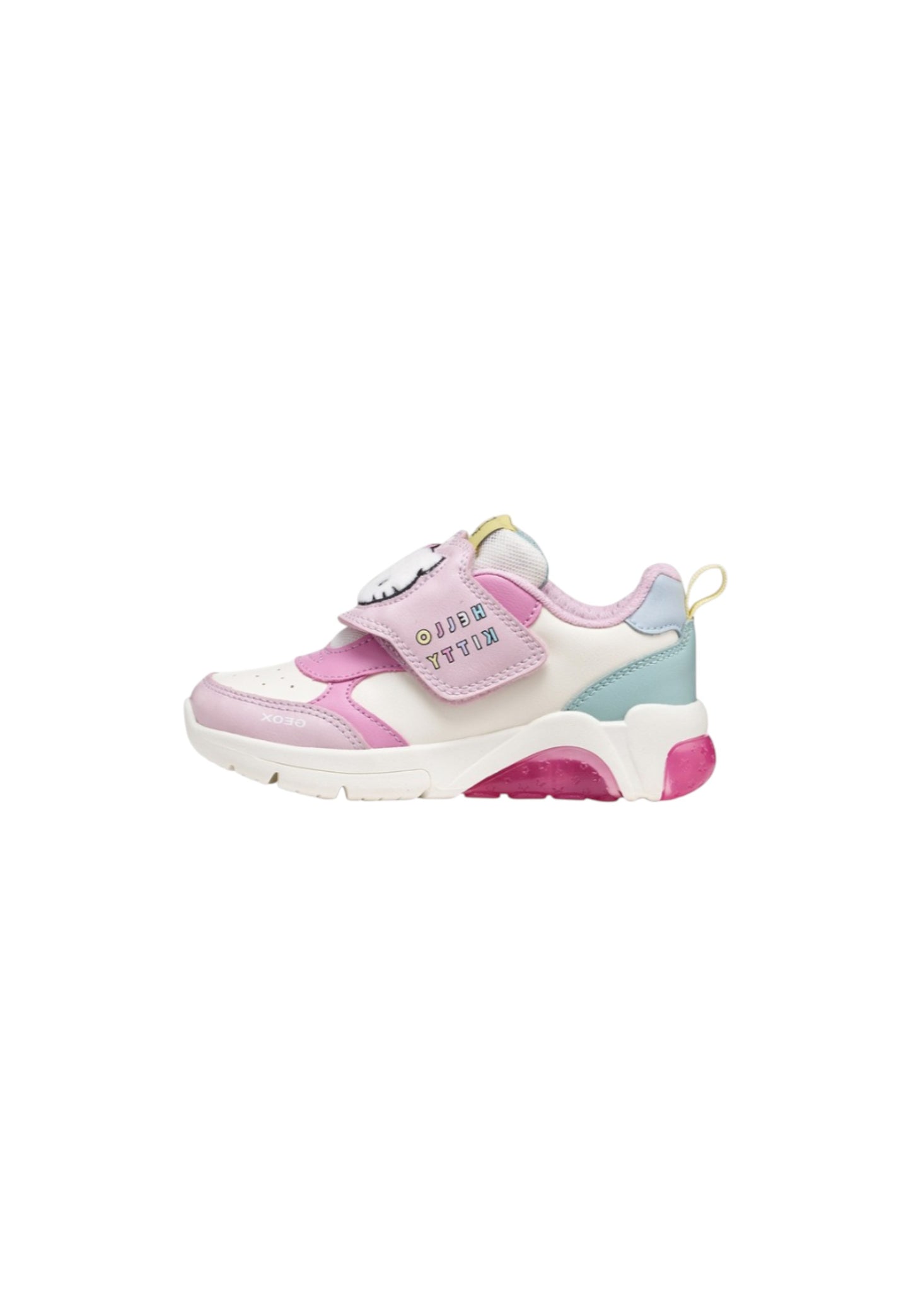 Sneaker Geox Fadinlight Girl "Hello Kitty" J66M4D 000BC C8206 bambina