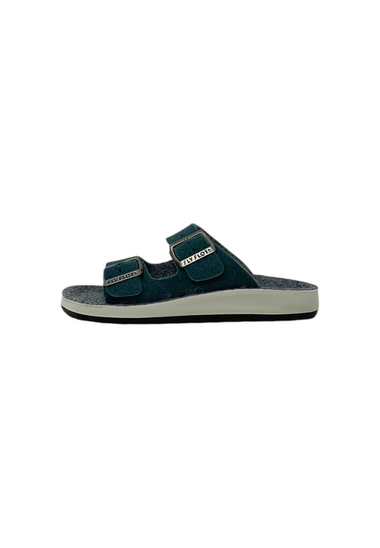 Ciabatta FLYFLOT 77 U42 4F PETROLIO-GRIGIO  donna