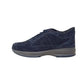 Italia Leone Sneaker blu camoscio 7002 uomo