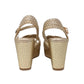 Sandali con zeppa XTI 144057 ORO donna