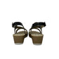 Sandalo INBLU RN000016 NERO DONNA