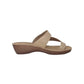 Ciabatta infradito INBLU GL000057 SABBIA donna