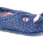 Pantofola da camera DE FONSECA DE.AOSTA  W749 BLU DONNA