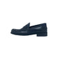 Italia Leone Mocassino 523 PELLE BLUE uomo